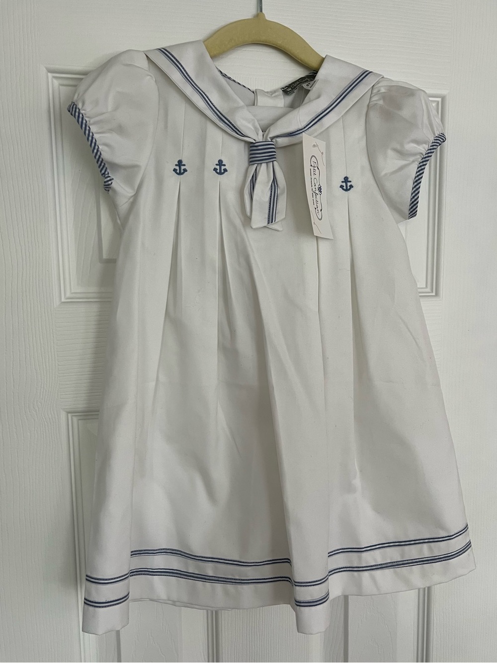 NWT- Petite Confection Dress- sailor, nautical style- size 3T